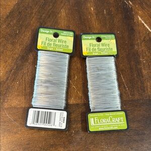 Floral Wire - Bright Silver Floral wire in good condition